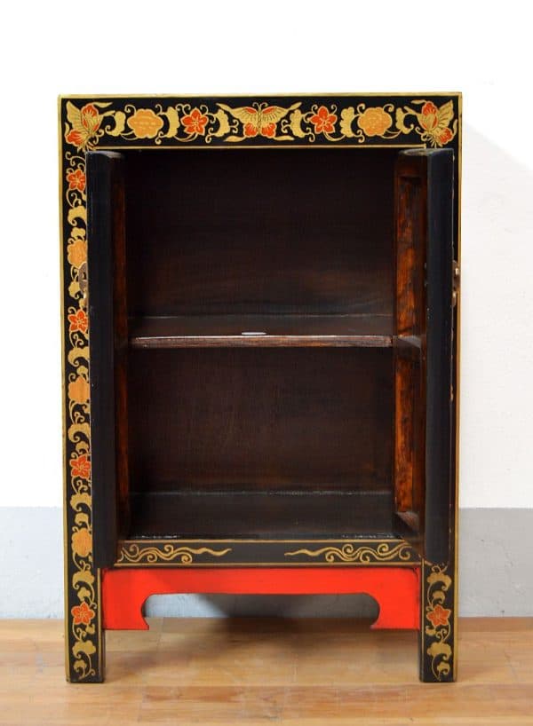 mobile-cinese-shanxi-nero-rosso-con-decori-oro